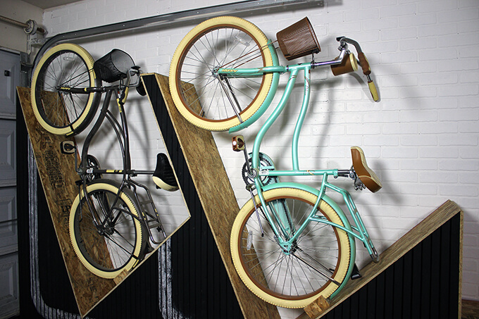 Wall-Mounted Bike Rack