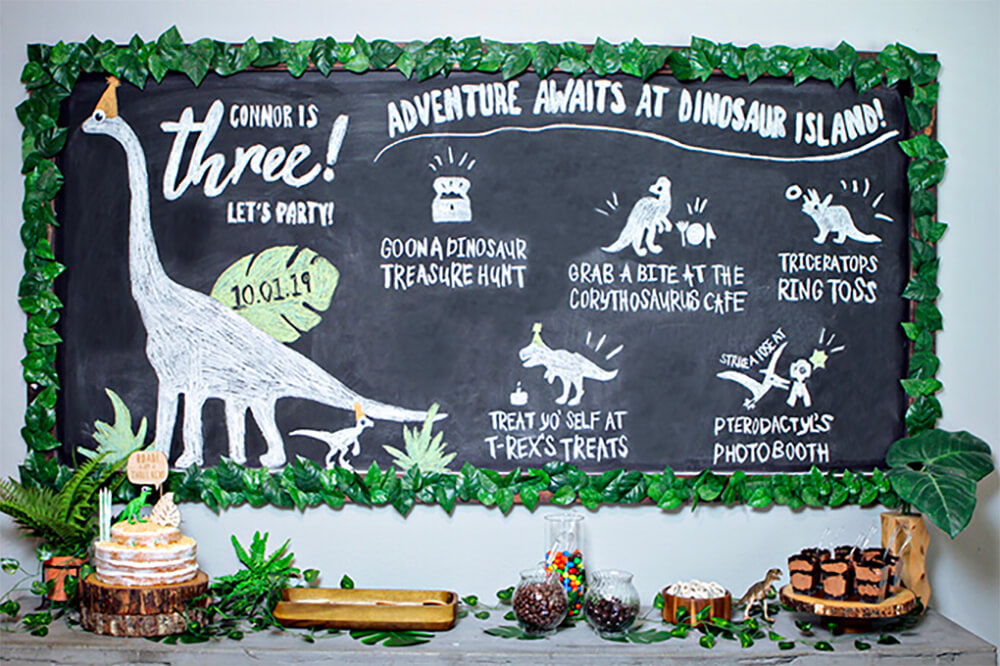 Dino Toss Feed the T. Rex Dinosaur Birthday Party Dinosaur 