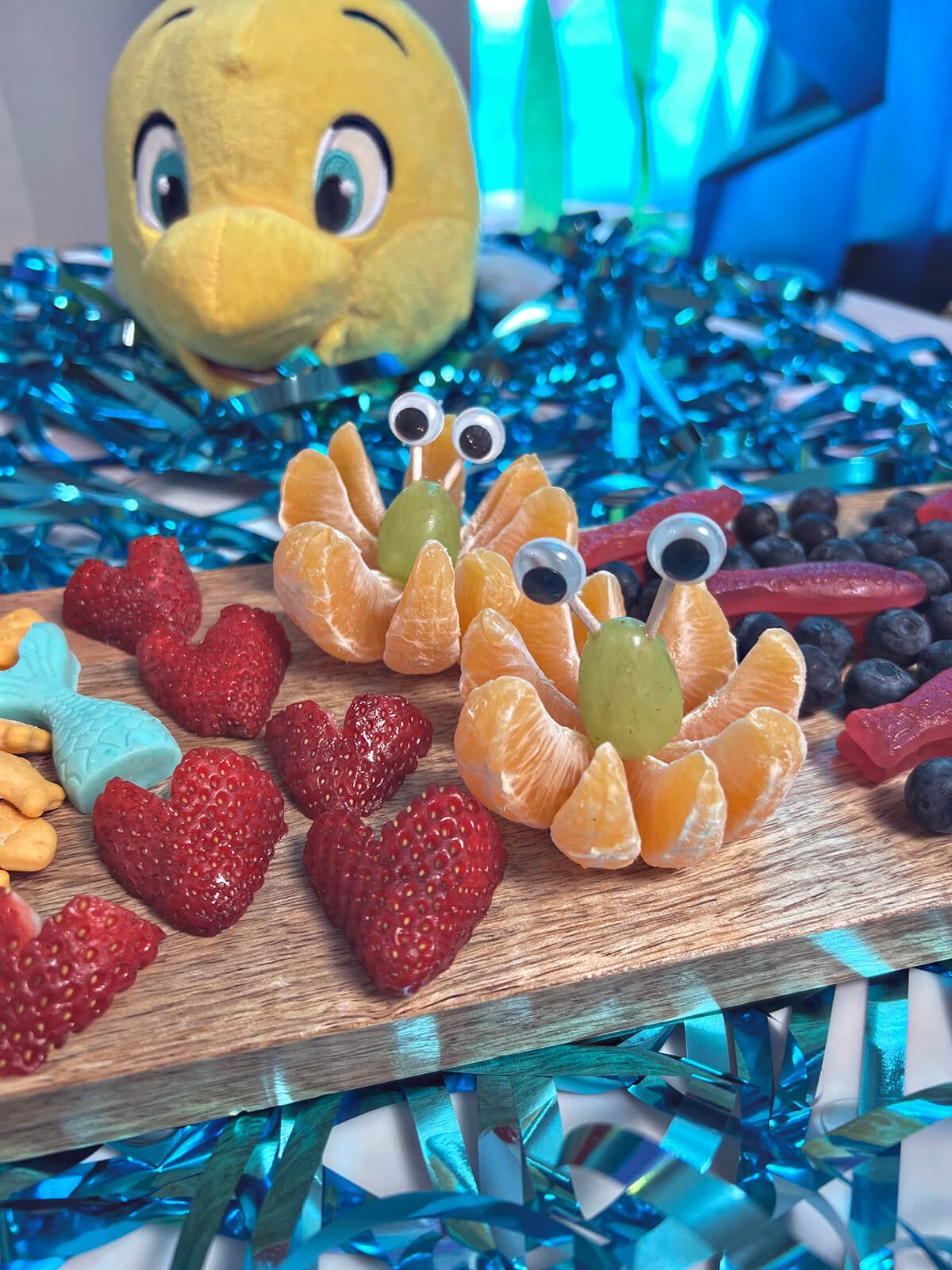 Kid's Mermaid Birthday Party Food