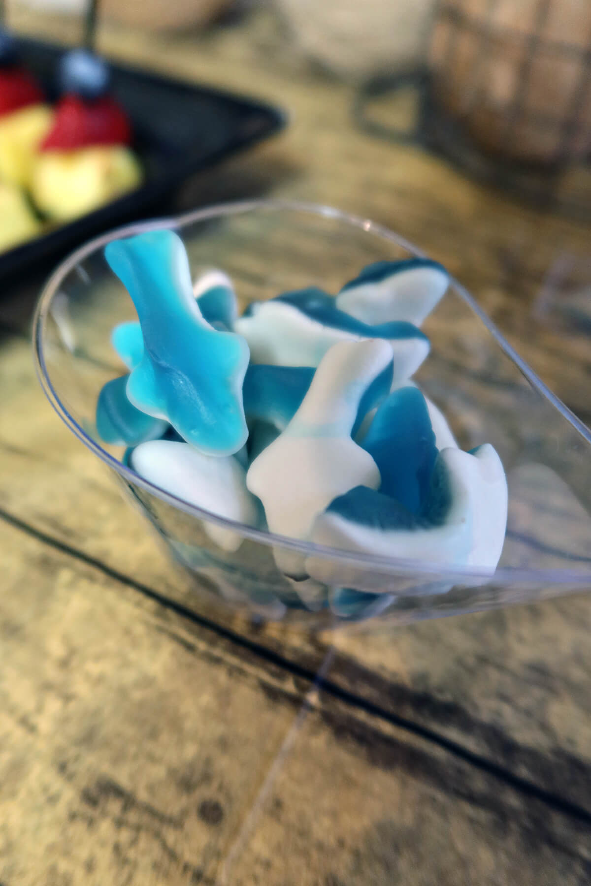 gummy sharks for a pirate party