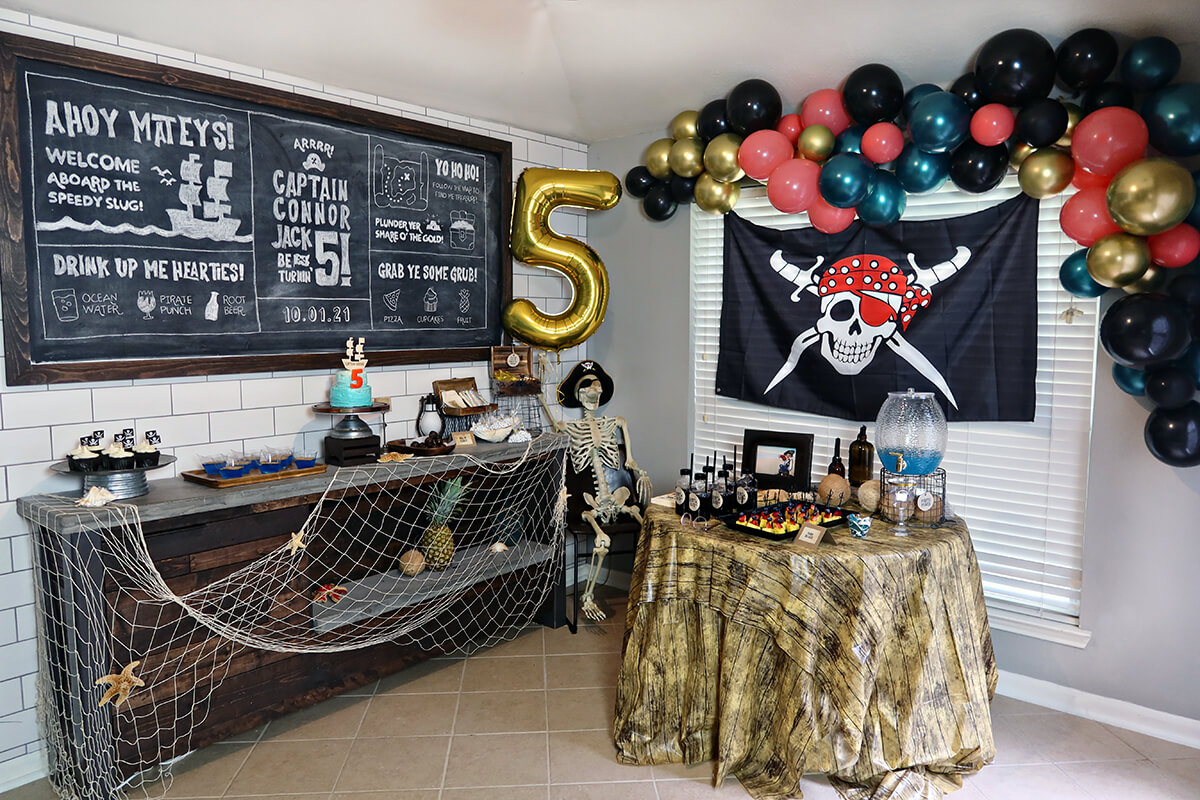 Pirate Birthday Party - Gray House Studio