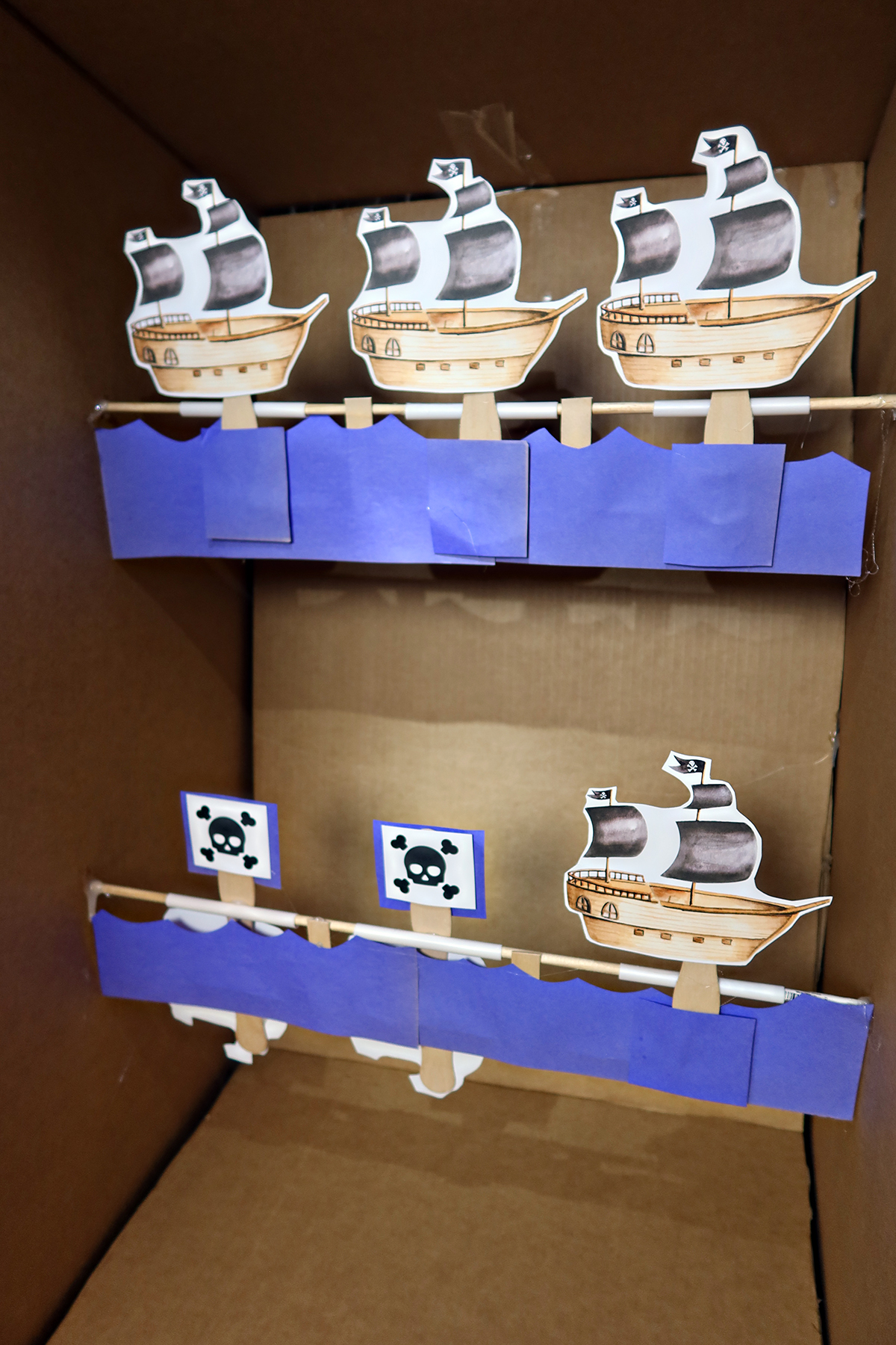 DIY games for kids pirate party