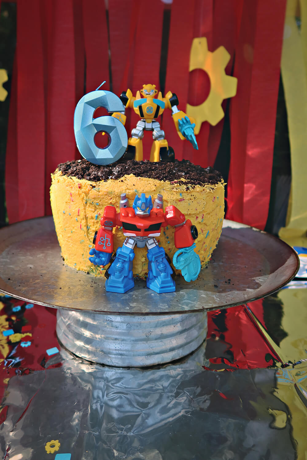 Rescue Bots Birthday Party Cake