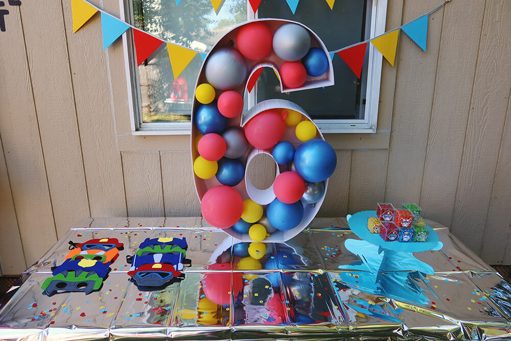 Rescue Bots Birthday Party Decor Ideas