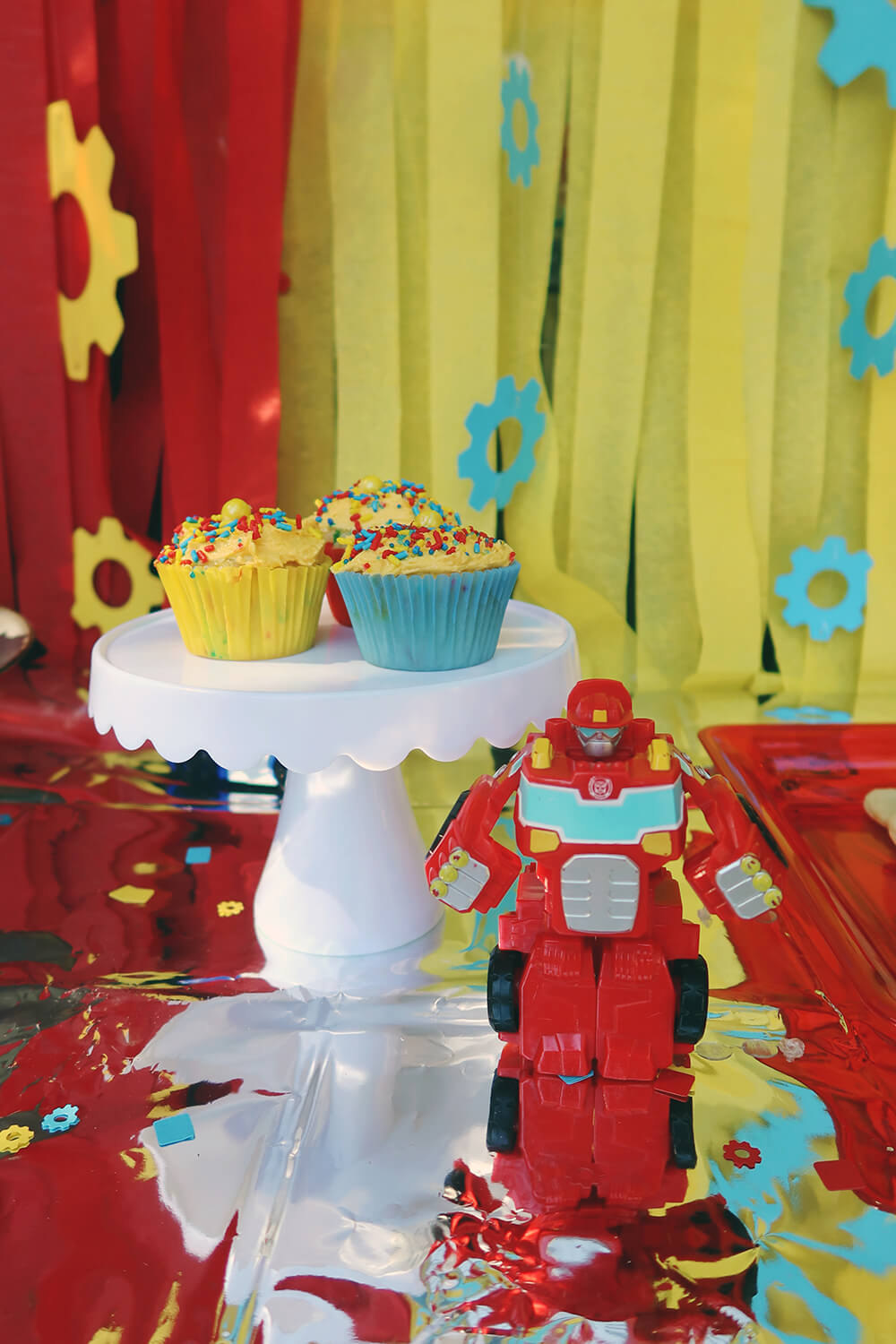 Rescue Bots Birthday Party Dessert Ideas