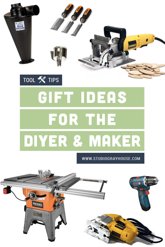 Gift Ideas For the DIY-er and Maker