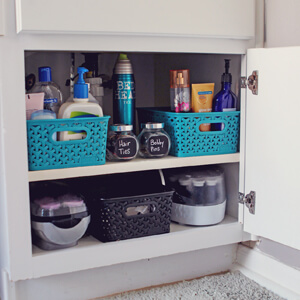Adding Shelves In Bathroom Cabinets, How To Add Shelves A Cabinet