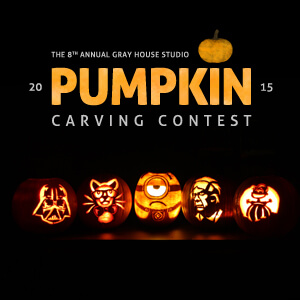 Gray House Studio Pumpkin Carving Contest 2015