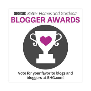 Better Homes and Gardens Blogger Awards 2016
