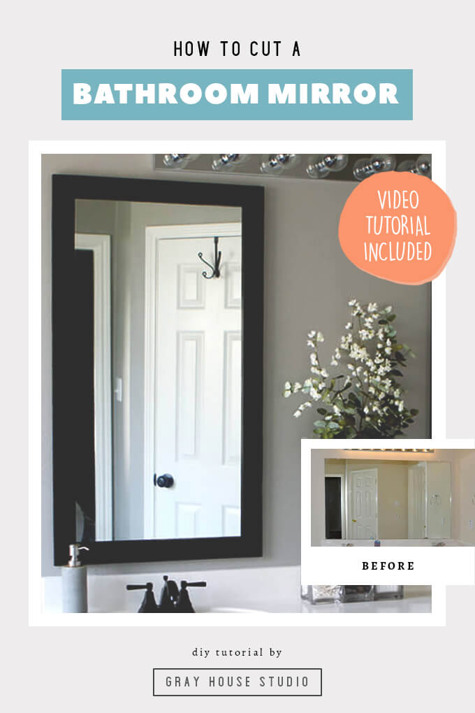 How To Cut A Bathroom Mirror In Half, Where To Recycle Bathroom Mirrors